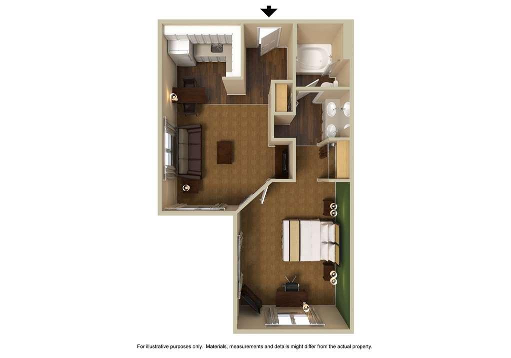 Extended Stay America Suites - Memphis - Wolfchase Galleria Room photo